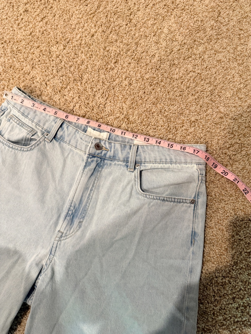 H&M DENIM BERMUDA SHORTS - Picture 6 of 6